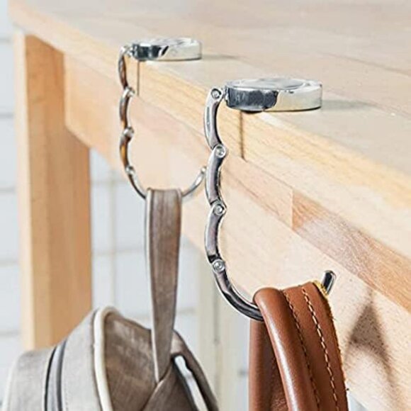 Mtn Dew Baja Blast Purse Hanger Foldable Hook Handbag Table Bag Holder Metal - Picture 3 of 4